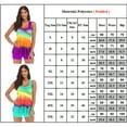 thumbnail image 2 of Women Padded Bikini Boyshorts Push-up Tankini Swimsuit Swimwear Plus Size Swimdress, 2 of 2