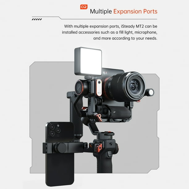 hohem iSteady MT2 Kit 3- Camera Stabilizer Gimbal Stabilizer for