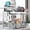 2.5 Tier, variant on Over Sink Dish Drying Rack, Upgrade 2.5-Tier 304 Stainless Steel Dish Rack Adjustable Length with Pots and Pans Rack, Modern Over The Sink Dish Drainer Rack for Kitchen Storage Counter Organizer