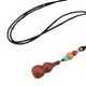 thumbnail image 5 of Collares largos suéter cadena ropa accesorios calabaza colgante collar para hombres Marrón jinwen Collar colgante, 5 of 5