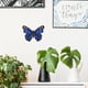 thumbnail image 5 of Decoración de Pared Al Aire Libre Decoración de Mariposas Decoración de Pared de Mariposas de Metal para Valla Pared de Metal para Decoraciones del Hogar Azul, 5 of 6