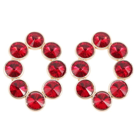 

Frcolor Shoe Clips Buckles Crystal Decoration Buckle Charms Shoes Wedding Decorative Rhinestone Diy Heel Glass Jewelry Beaded