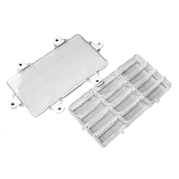 Giaone Moisturizing Plastic Paint Palette Case 12/24/36 Wells Leakproof Paint Box