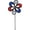 10-inch Patriotic, Fabric, variant on In the Breeze 2670 — 10 Inch Rainbow Mylar Windee Wheelz Wind Spinner - Sparkly Outdoor Garden Décor