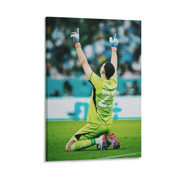 Emiliano Martinez Canvas Poster Wall Art Picture Painting Poster Canvas Print Posters Artworks Bedroom Living Room Decor 16x24inch(40x60cm)