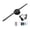 Black AU Plug, variant on Yajisi 3D Hologram Fan Advertising Display 16.5 in / 42 cm LED Holographic Projector WiFi APP Control for Shop Bar Party Holiday Black UK Plug