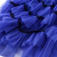 thumbnail image 6 of Sngxgn Womens Skirts Elastic Waist A-Line Pleated Long Skirts(Blue,One Size), 6 of 6