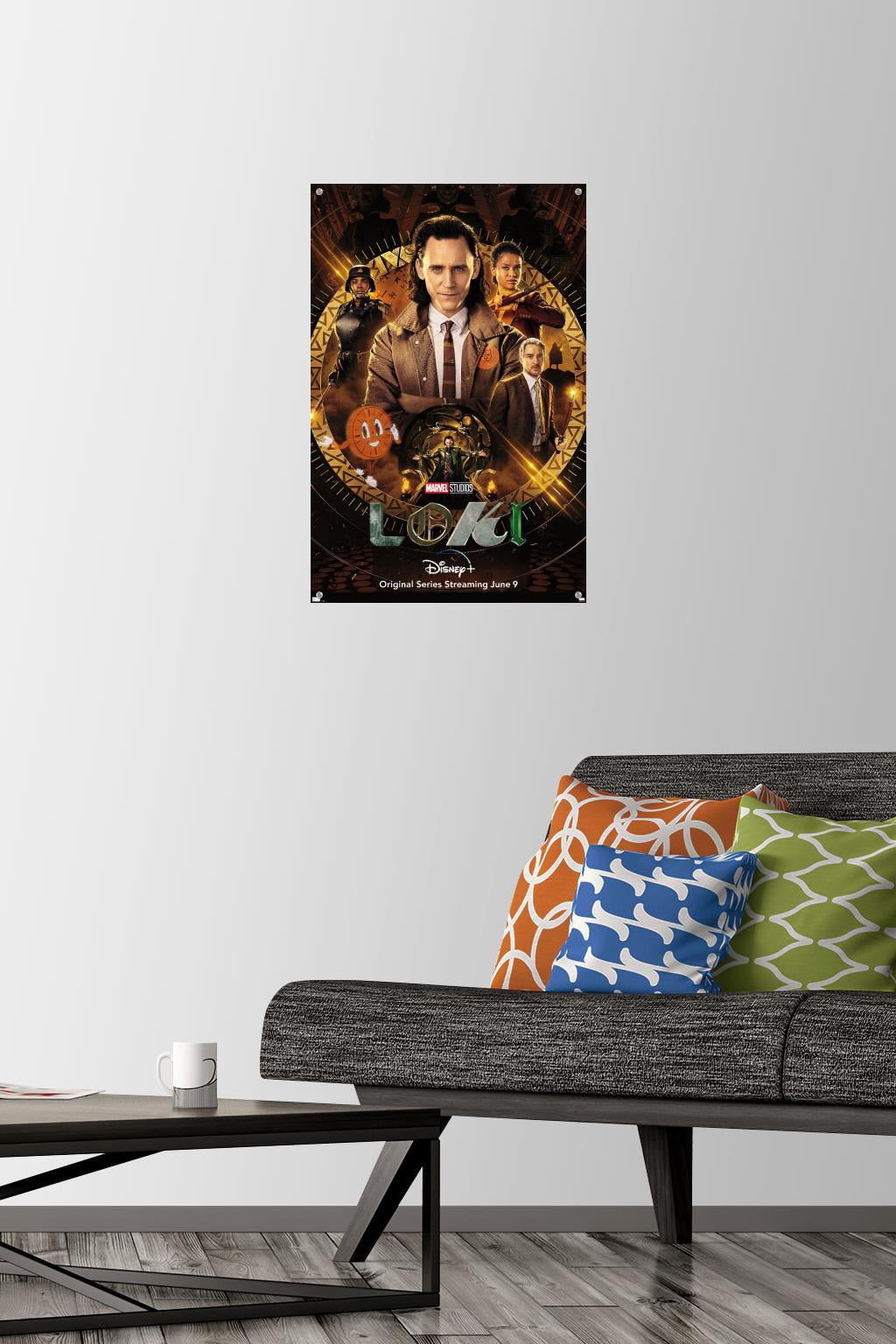Marvel Loki - One Sheet Wall Poster with Pushpins, 14.725" x 22.375"
