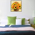 thumbnail image 4 of 5D bricolaje diamante pintura girasoles cruz puntada bordado pedrería mosaico Kit Hugtrwg Para estrenar, 4 of 9