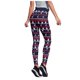 thumbnail image 4 of MKLEKYY Leggings ajustados para mujer, personalizados, de Navidad, con diseño de Papá Noel y muñeco de nieve, para yoga, correr y gimnasio., 4 of 4