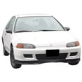 thumbnail image 3 of Ikon Motorsports Compatible with 92-95 Civic Polyurethane PU Front Bumper Lip Spoiler 2Dr 3Dr Coupe Hatchback, 3 of 3