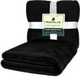 thumbnail image 2 of PAVILIA Fleece Blanket Throw | Super Soft, Plush, Luxury Flannel Throw | Lightweight Microfiber Blanket for Sofa Couch Bed, 2 of 7