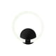 thumbnail image 2 of Lámpara Arbontante de Pared Luxica Lighting LED Hoop Negro, 2 of 5
