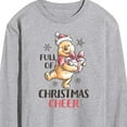 thumbnail image 3 of Disney Winnie The Pooh - Full of Christmas Cheer - Men's Long Sleeve T-Shirt, 3 of 5