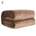thumbnail image 2 of Walbest Home Super Soft Warm Thickened Plush Flannel Blanket Bed Sofa Throw Rug for Bedding Solid Color, 2 of 4