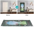 thumbnail image 4 of Adhesive Door Decal, Self Adhesive Door Sticker Concave Convex Texture  For Apartment For Office For Home, 4 of 8