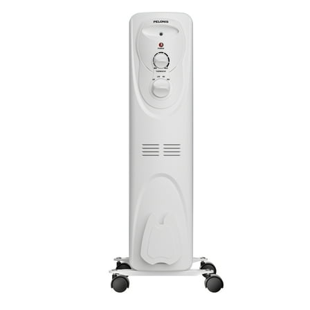 PELONIS 1500W Oil-Filled Electric Space Heater, Portable Indoor Heater