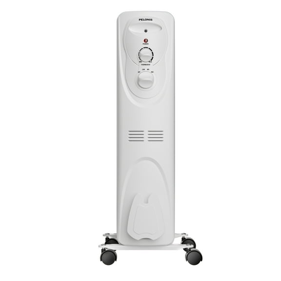 PELONIS 1500W Oil-Filled Electric Space Heater, Portable Indoor Heater