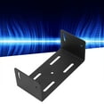 thumbnail image 4 of Mounting Bracket,  Panel Mount Bracket Wear  Durable Black With Installation Accessory For   MBF4 For IC-V8000, 4 of 8