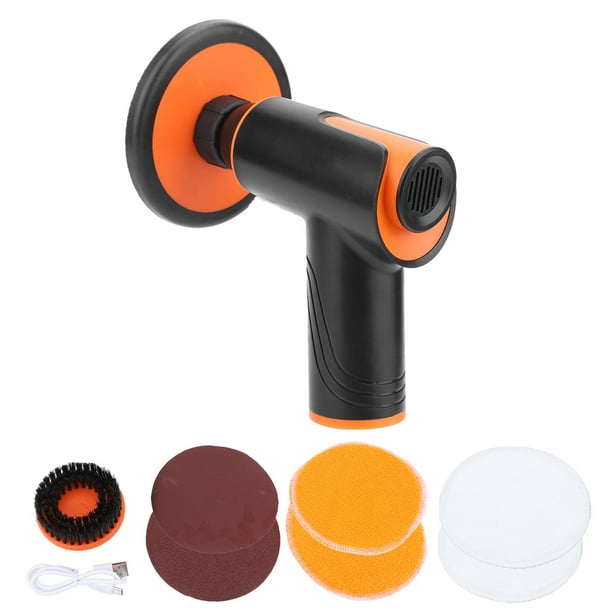 Car Polisher Cordless 2 Gear Electric USB Charging Tool Set Kit for