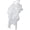 White, variant on Vintage Lace Jabot Necktie, Layered Ruffle Lace Jabot Necktie, Medieval False Collar Costume