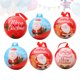 thumbnail image 2 of EeaseMX cajas de dulces navideñas con forma de bola, pequeñas cajas de regalo, adornos colgantes para árbol de Navidad, recuerdos de fiesta, diseños aleatorios., 2 of 7