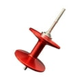 thumbnail image 1 of Carrete de pesca Carrete de aluminio Carrete de rodamiento modificado Carrete de lanzamiento largo Rojo, 1 of 9