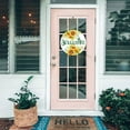 thumbnail image 4 of Door Hanging Decoration - Household Doorplate - Color Sunflower Welcome To The Wall Decoration Family Office Kitchen Farmhouse Classroom Round Wall Mounted Summer Summer - 1Pc Sign, 4 of 4