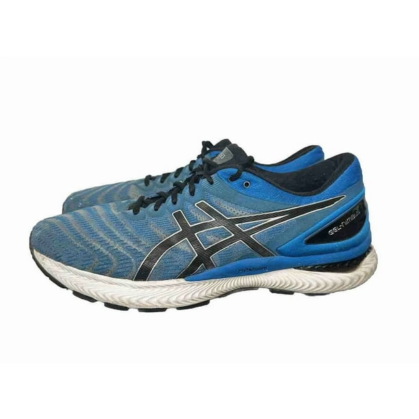 Asics Mens Gel Nimbus 22 Men Size 12 Running Shoes Shock Absorbing Blue