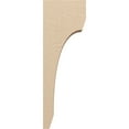 thumbnail image 3 of 5"W x 10"D x 30"H Thin Legacy Rough Cedar Woodgrain TimberThane Corbel, Primed Tan, 3 of 6