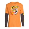 thumbnail image 6 of Cheetos Men's and Big Men's Graphic Long Sleeve Graphic T-Shirt and Beanie Hat Gift Set, Sizes S-3XL, 6 of 6