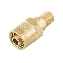 STEELMAN 3/8-Inch ID Reusable Brass Pneumatic Hose Fitting, 60366