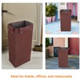 thumbnail image 3 of SEWACC Heavy-Duty Janitorial Cart Replacement Bag with Canvas and Iron Frame for Commercial Cleaning Utility Carts, 3 of 8