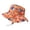 Orange, variant on Baby Bucket Hat Adjustable Comfortable Casual Wide Brim Hats Soft Comfortable Cap for Boys & Girls Fashion Headwear Black One Size