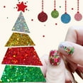 thumbnail image 5 of Christmas Glitter Shakers Xmas Sequins Sparkle Chunky For Slime DIY Tumbler Art, 5 of 5