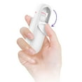 thumbnail image 3 of Heated Eyelash Curler, Rechargeable 3 Level Temperature Control Lash Curler, White, 3 of 6