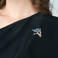 thumbnail image 4 of Wentin Reduced Brooch Reindeer Brooch Pin For Women Shiny Zircon Animal Brooch Pins Cute Sika Deer Brooch, 4 of 9