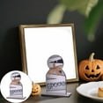 thumbnail image 2 of Halloween Decorations Desktop Ornament Wooden Figurine Design For Home Holiday Tabletop Cute Halloween Decor, 2 of 9
