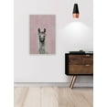 thumbnail image 3 of Hello There Llama Floater Framed Painting Print on Canvas, 3 of 6
