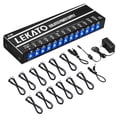 thumbnail image 1 of Fuente de alimentación para pedal de guitarra LEKATO, 12 puertos aislados, 9 V/12 V/18 V, 1 of 6