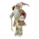 thumbnail image 3 of Estatuilla de Santa de Pie Muñeco de Santa Adorno de Navidad de Juguete, 3 of 9