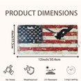 thumbnail image 2 of Rustic Flag flying Eagle Front License Plate,Metal License Plate,Funny Standard Plates Personalized Novelty Decorative For Men/Women/Boys/Girls Car 6×12 Inch, 2 of 7