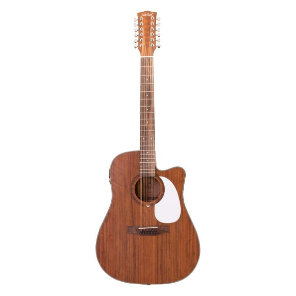 BABILON Guitarra Electroacústica 12 Cuerdas Serie B Color Madera Natural REINA BABILON