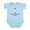 Sky Blue, variant on CafePress - Daddys Surfing Buddy Body Suit - Baby Light Bodysuit, Size Newborn - 24 Months