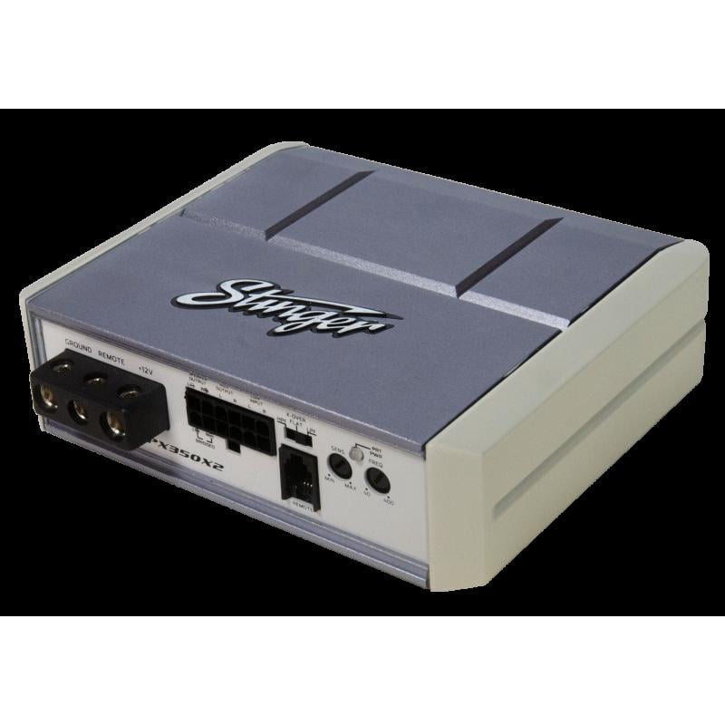 Stinger SPX350X2 350 W Max 2-Channel Class D Marine Grade Powersports Amplifier