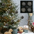thumbnail image 5 of Zpanxa 4 PCS 3.94 Inch Jumbo Shatterproof Christmas Ball Ornaments Boxed Set Hanging Decorations for Xmas Tree Home Party Festive Decor, 5 of 6
