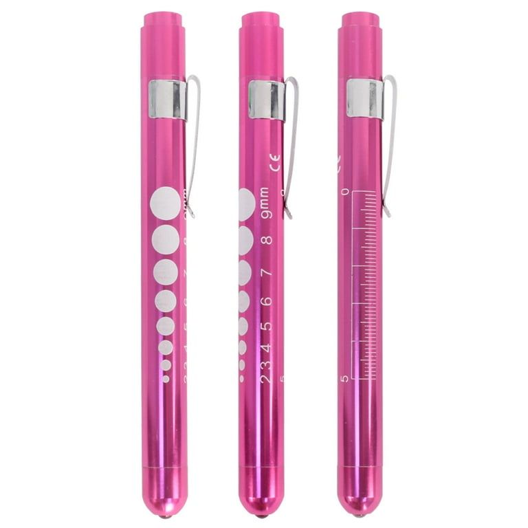 Ever Ready First Aid LED Medical Pen Light Pink Purple with Metal