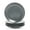 Black, variant on 10 Strawberry Street Wazee Matte 10.5" Coupe Stoneware Dinner Plate, Set of 6, Mineral Blue