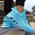 thumbnail image 5 of Men's Breathable Sneakers Lightweight Low-Top Running Shoes with Sole - / Grey - Athletic Footwear for Gym, & Casual Wear - Lace-Up Suitable for Outdoor & Everyday Use, men Shoes, 5 of 6