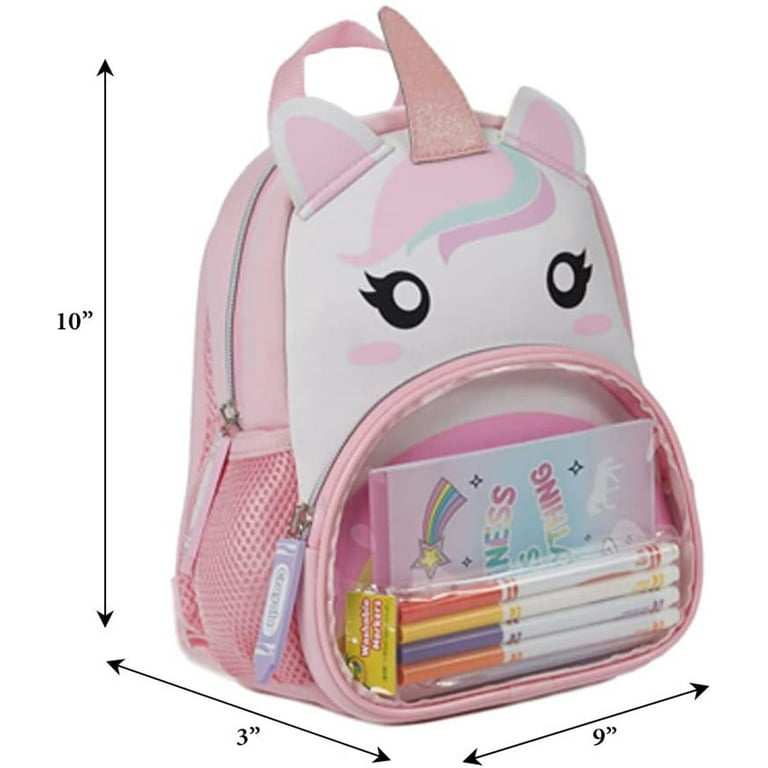 Unicorn Activity Bag, Child Gift, Coloring Book Crayon Tote